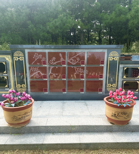 中华永久陵园碑型图
